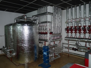 Calorifugado de sala de calderas